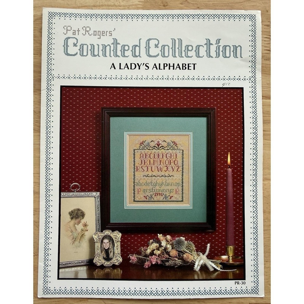 Pat Rogers' Counted Collection:‎ A Lady's Alphabet Sampler - Pattern Leaflet